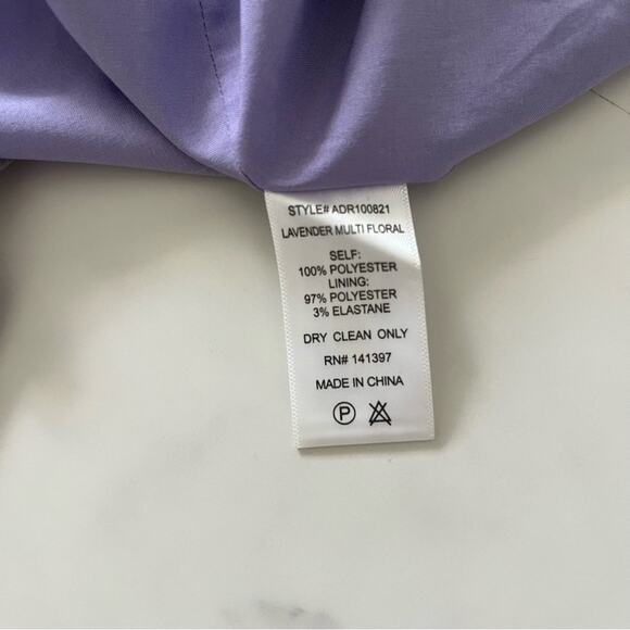 Anthro ASTR Kiana ruffle maxi dress Sz Large Lavander floral fairy core feminine - Picture 8 of 11